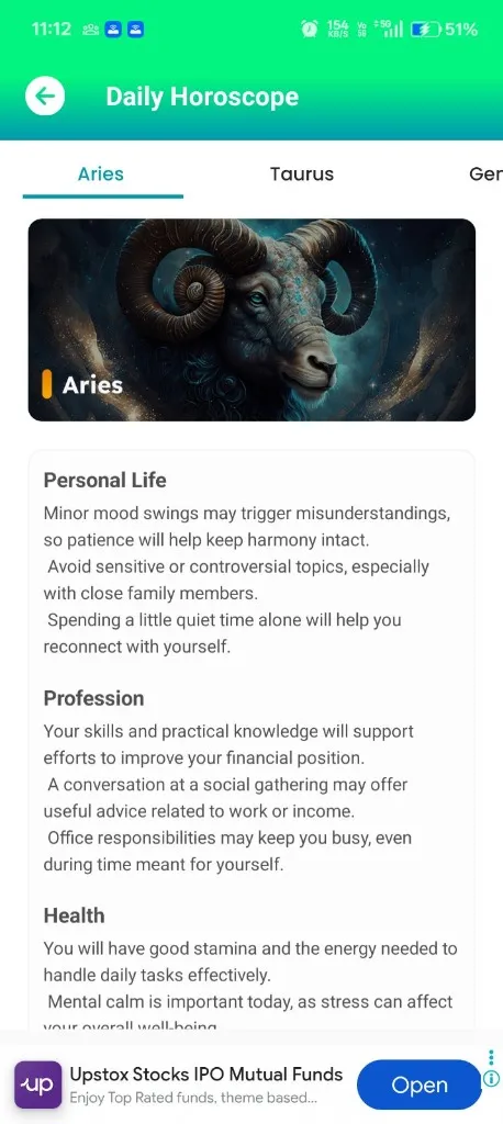 Daily Horoscope