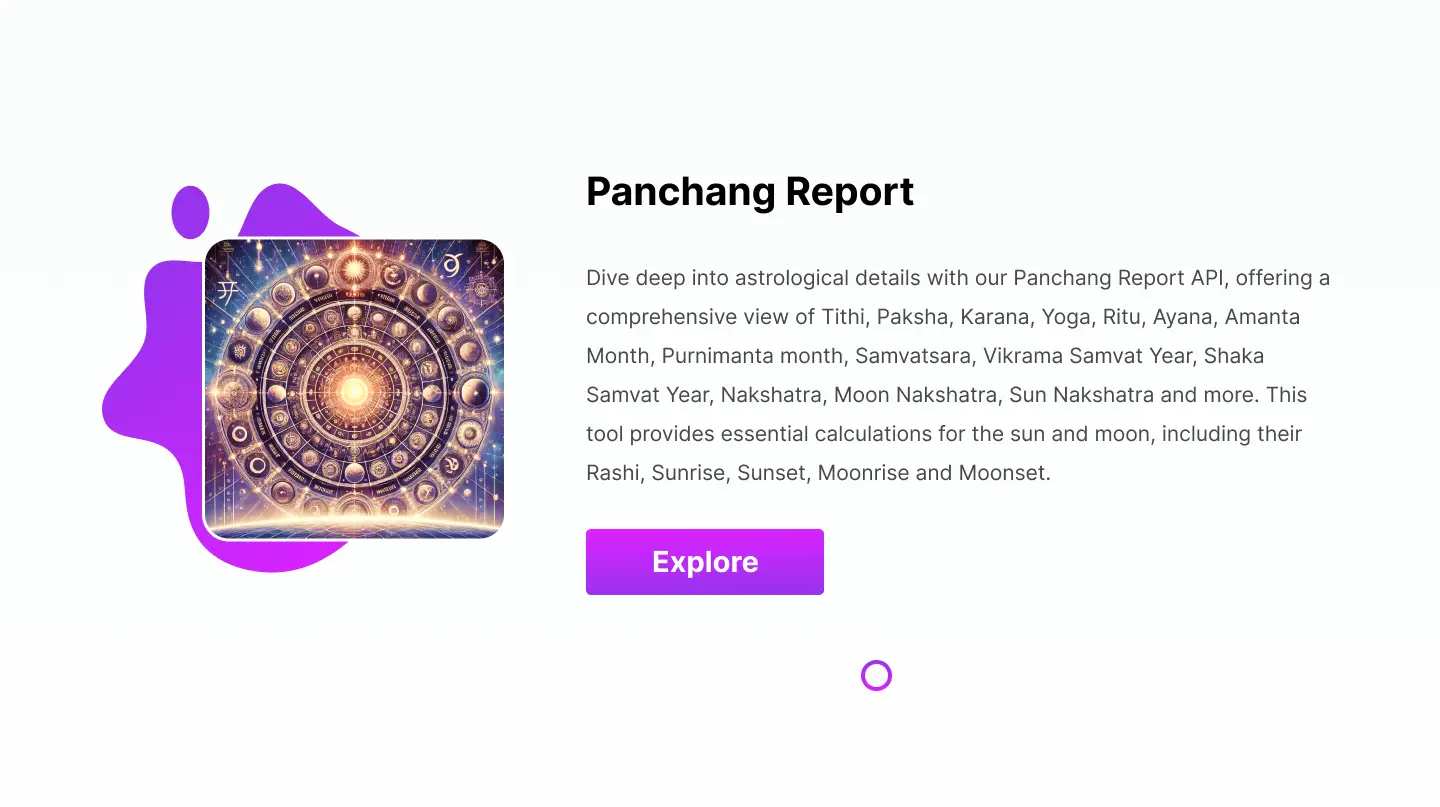 Panchang & Cosmic Calendar Data