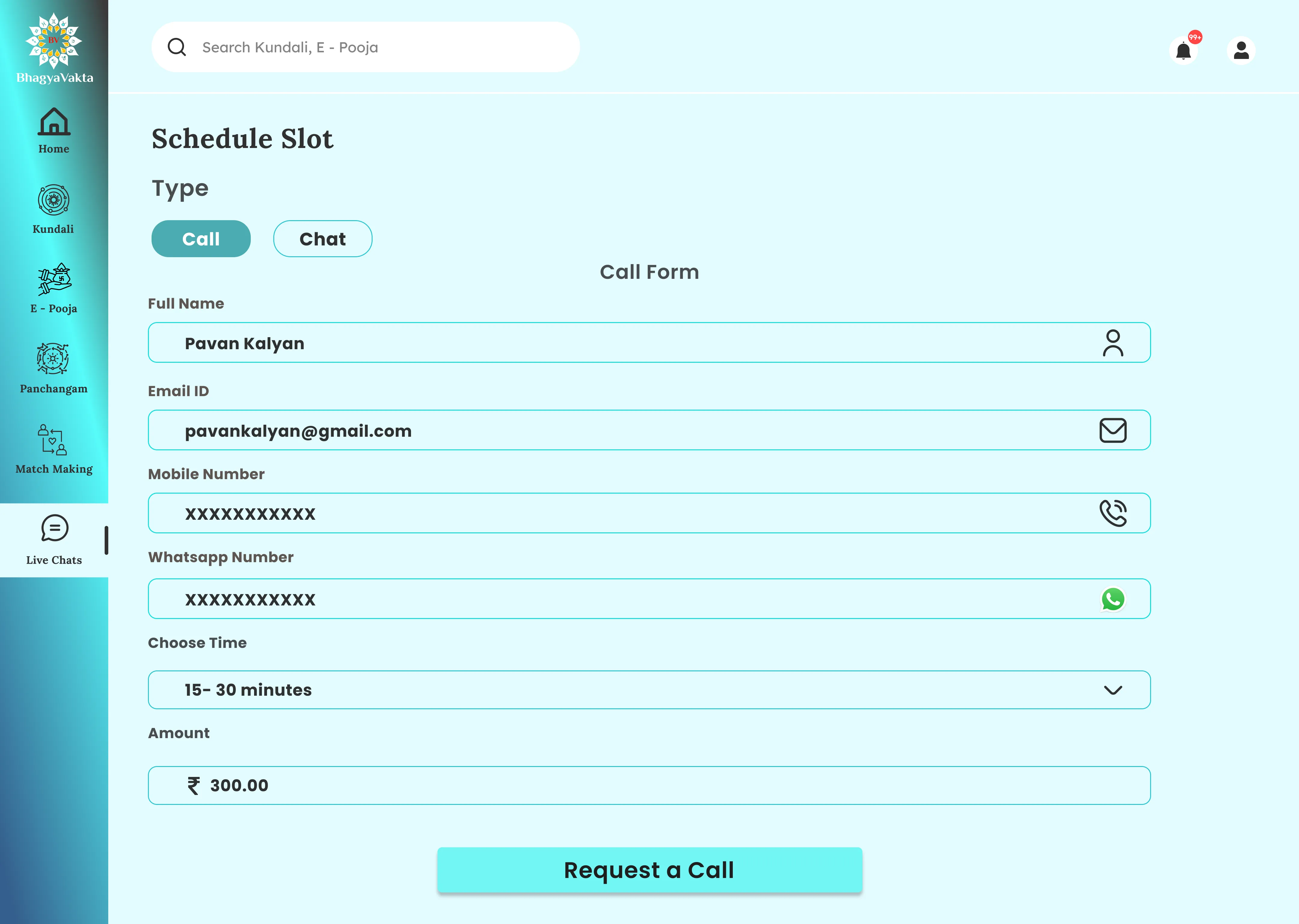 Live Chats