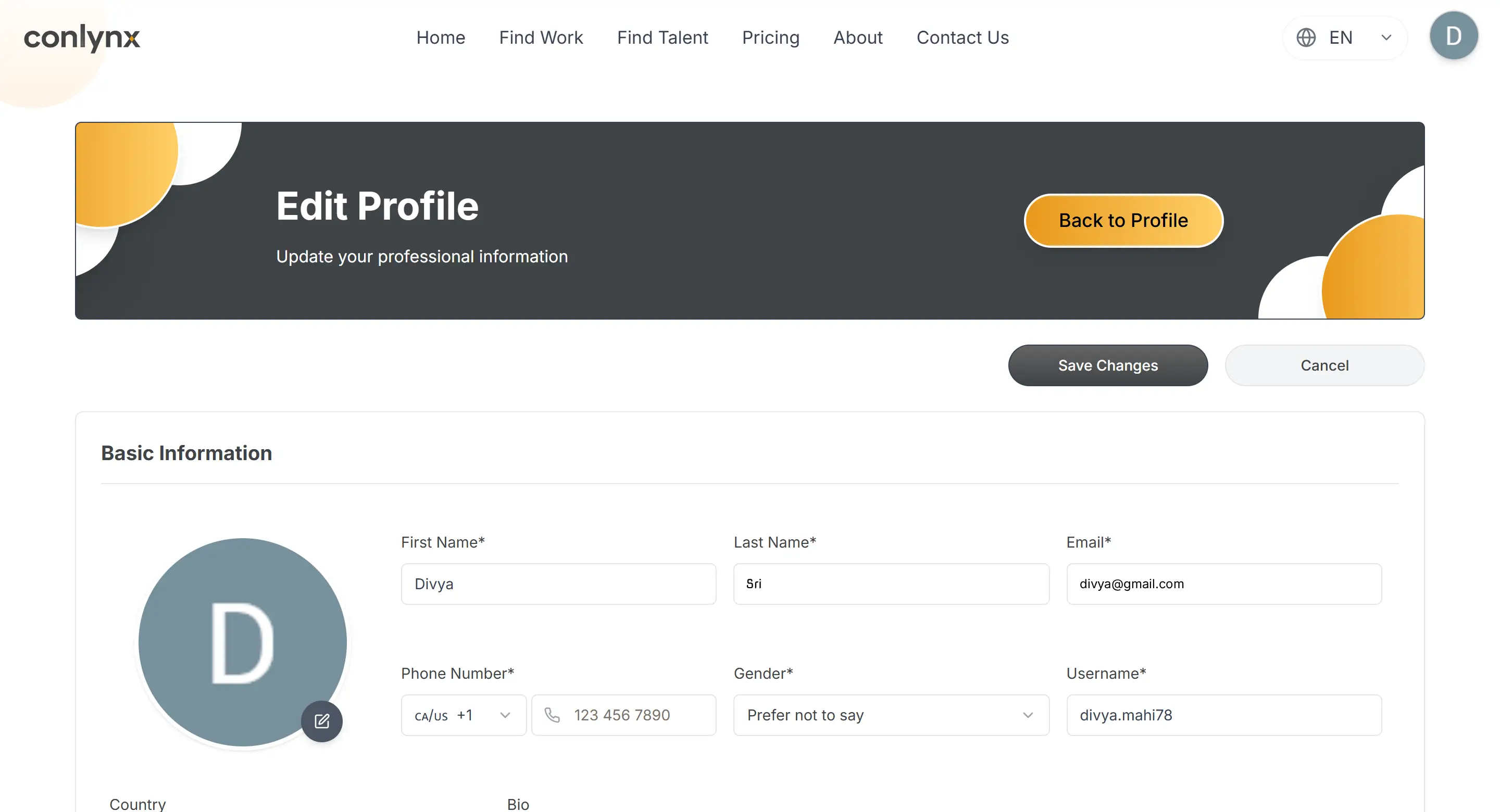 Profile Management
